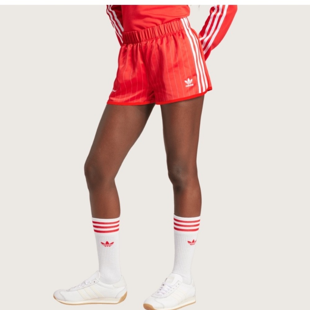 Sporty & Rich x Adidas track shorts